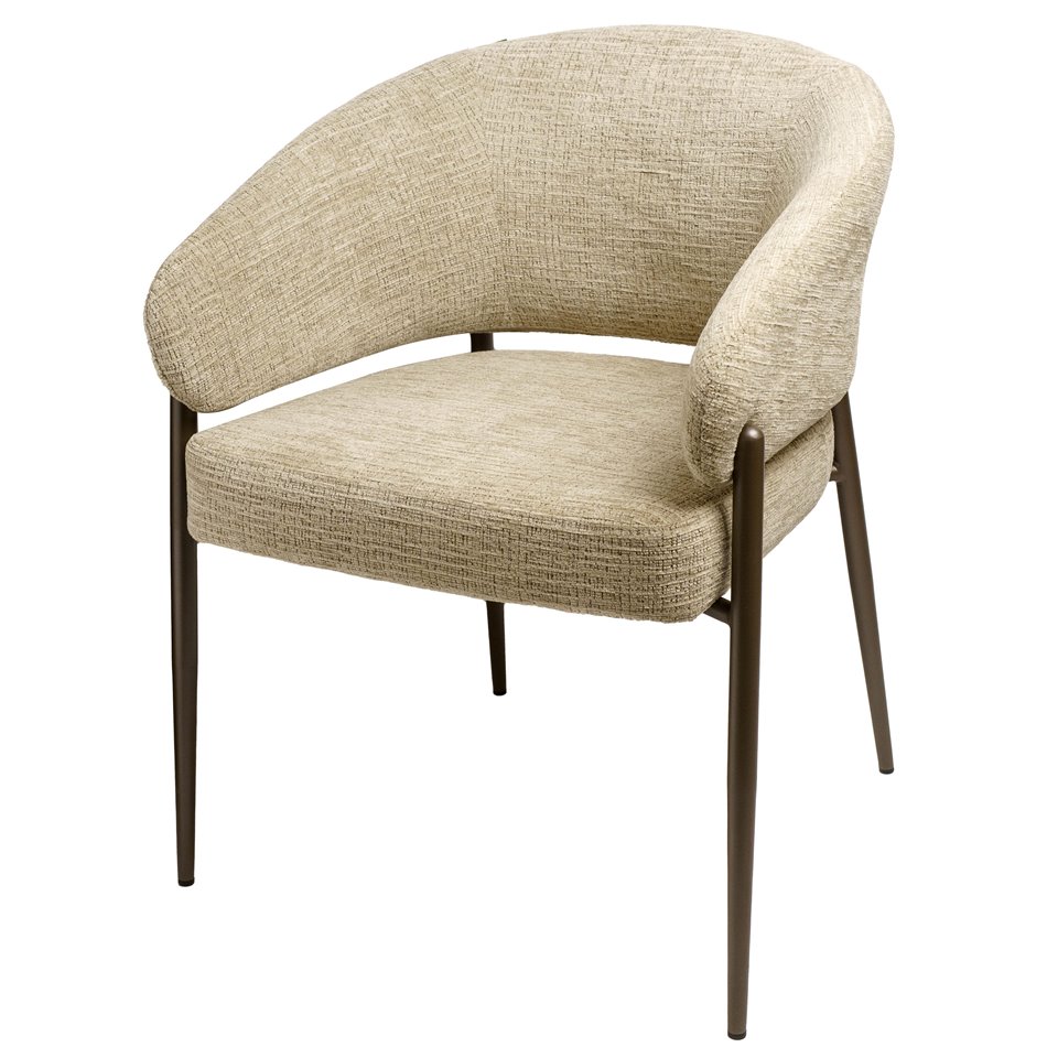 Dining chair Otava, 7 cream, H78x50x51cm, seat height 47.5cm