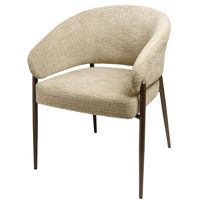 Dining chair Otava, 7 cream, H78x50x51cm, seat height 47.5cm