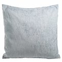 Декоративная наволочка Status, серый 17, бархатный, 60x60cm