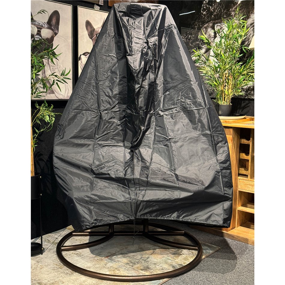 Rain cover II, black, H205cm, D180cm