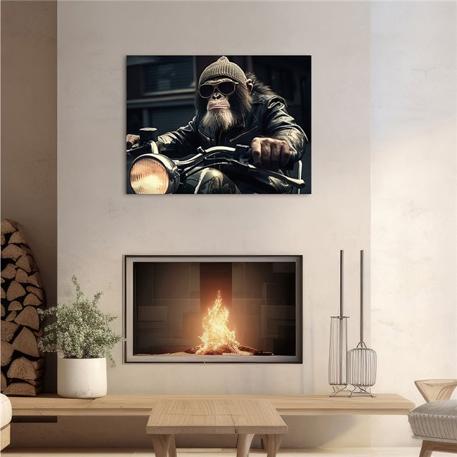 Glass picture Cool Rider, 60x80cm