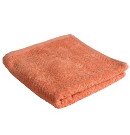 Bamboo towel Malda, 50x100cm, coral color, 500g/m2