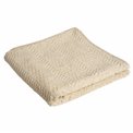 Bamboo towel Malda, 50x100cm, cream color, 500g/m2