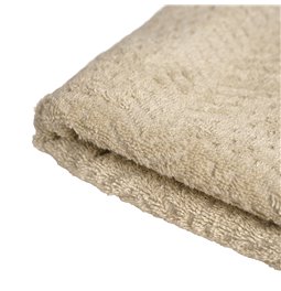Bamboo towel Malda, 50x100cm, cream color, 500g/m2