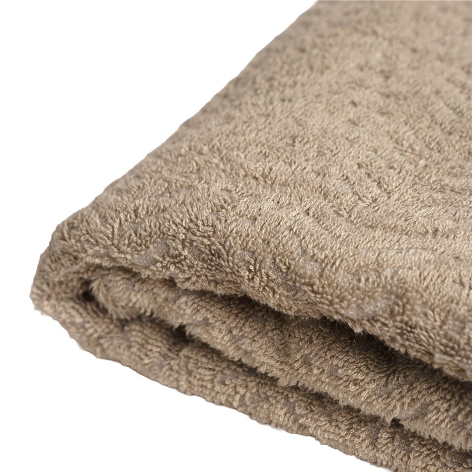 Bamboo towel Malda, 70x140cm, beige, 500g/m2