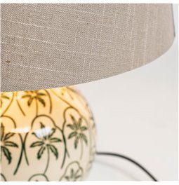 Table lamp Nordo gold, H30cm, D20cm, E27 60W(MAX)