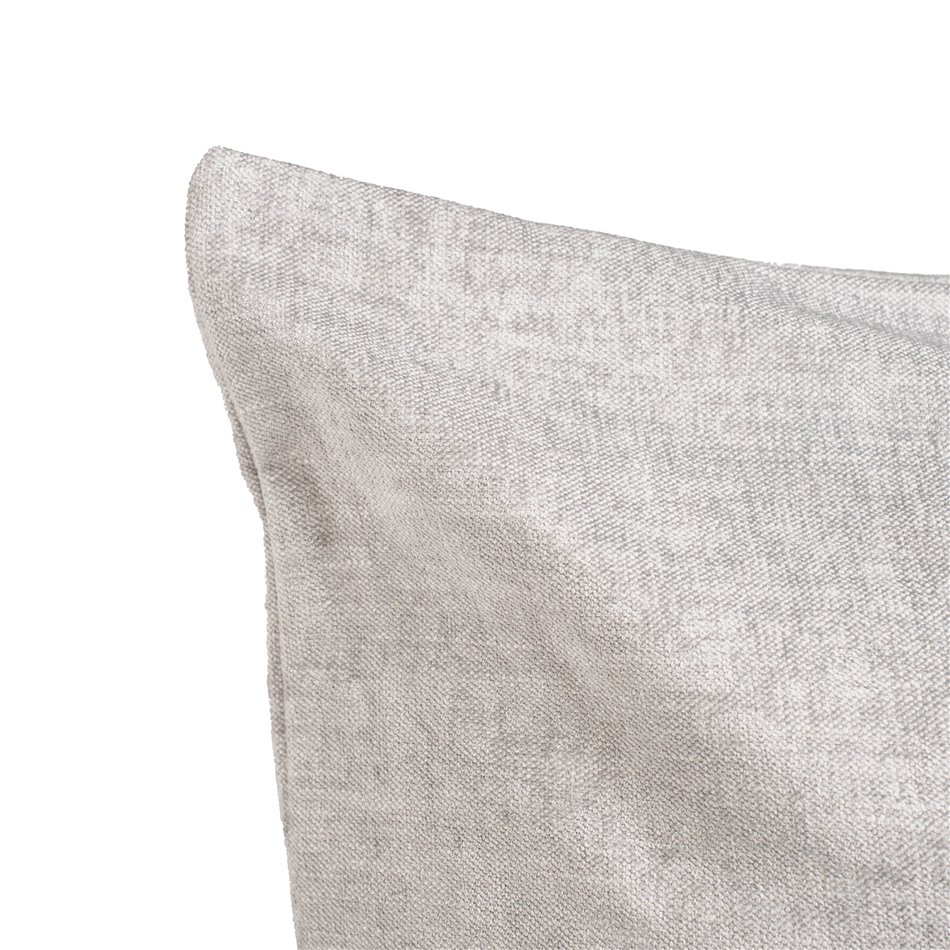 Decorative pillowcase Status, silver color, 60x60cm