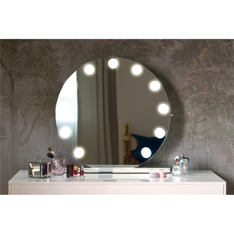 Lauapeegel Horano LED-iga AC 230V, D70x6,5cm