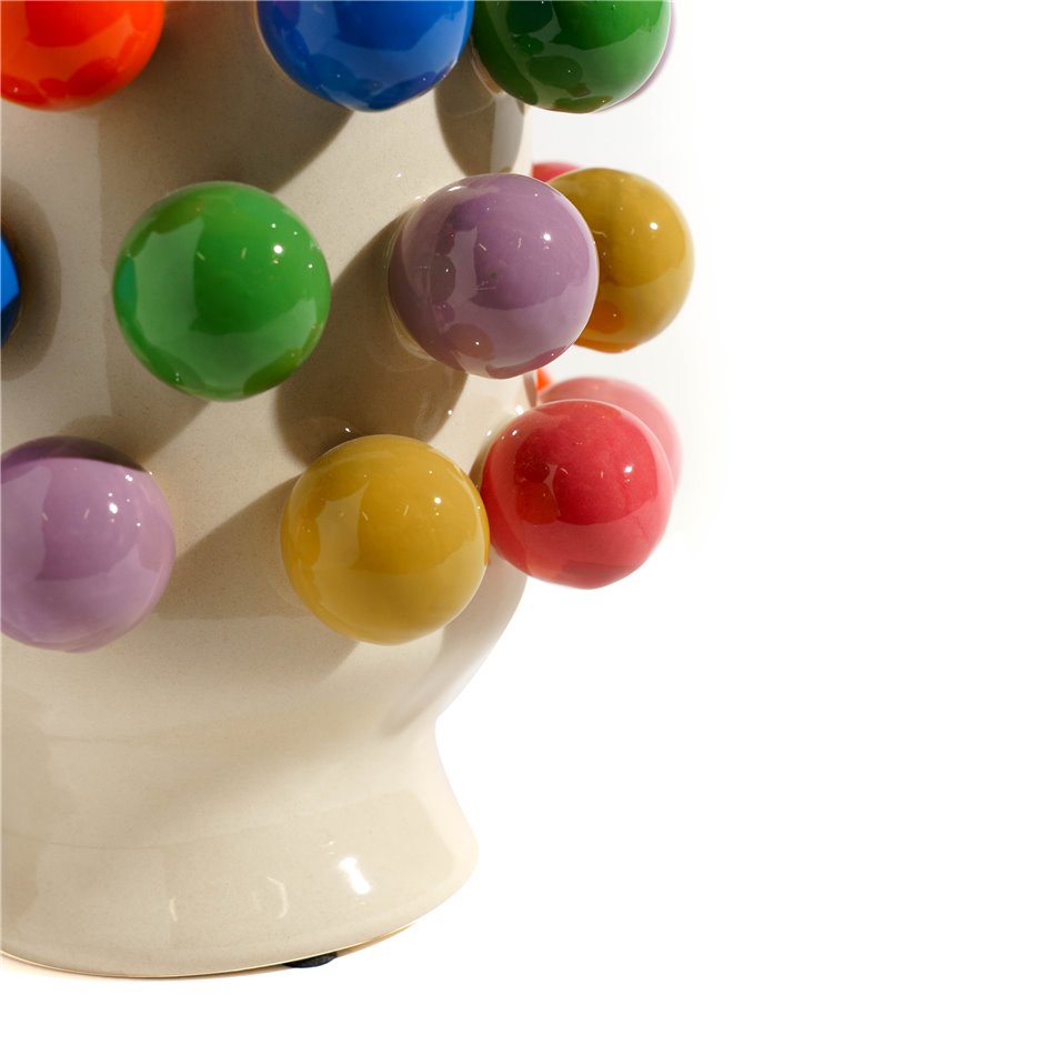 Planter Balls, stoneware, multi, H24cm, D18.7cm