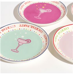 Набор тарелок 4 Twist Match, D9.9cm H1.9cm, комплект из 4 шт.