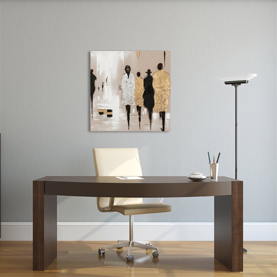 Lõuendimaal Manhattan People V IL, 70x70cm