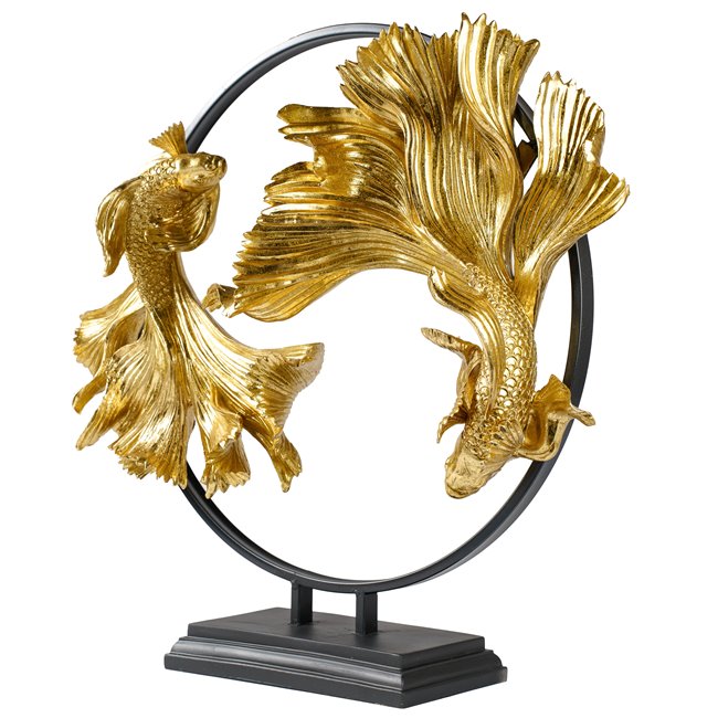 Декоративная фигурка Fish with circle, 65x21x58cm