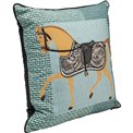 Cushion Show Horse Plaid, 45x45cm