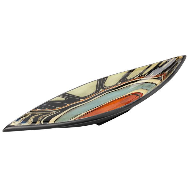 Декоративная посуда Fabuloso Stone, алюминий, 46x14cm H6cm