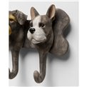 Настенная вешалка Dog Family, H16x31x7.5cm
