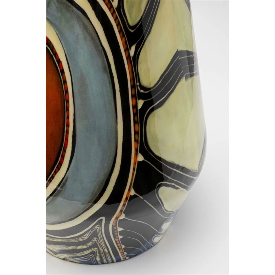 Ваза Fabuloso Stone, алюминий, H40cm, D26cm