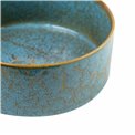 Bowl Scratch Blue, brown/blue, porcelain, D20.6cm H7.8cm