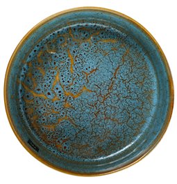 Bowl Scratch Blue, brown/blue, porcelain, D20.6cm H7.8cm