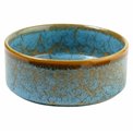 Bowl Scratch Blue, brown/blue, porcelain, D13cm H4.8cm