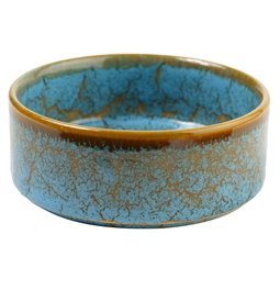 Bowl Scratch Blue, brown/blue, porcelain, D13cm H4.8cm