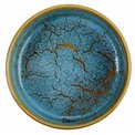 Bowl Scratch Blue, brown/blue, porcelain, D13cm H4.8cm