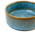 Bowl Scratch Blue, brown/blue, porcelain, D13cm H4.8cm