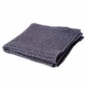 Cotton towel 50x100cm, d.grey, 360g/m2
