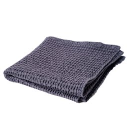 Cotton towel 50x100cm, d.grey, 360g/m2