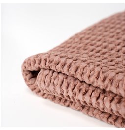 Cotton towel 70x140cm, brown, 360g/m2