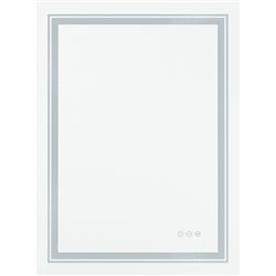 Wall mirror Hero,, aluminium/glass, H80x60x3.7cm 