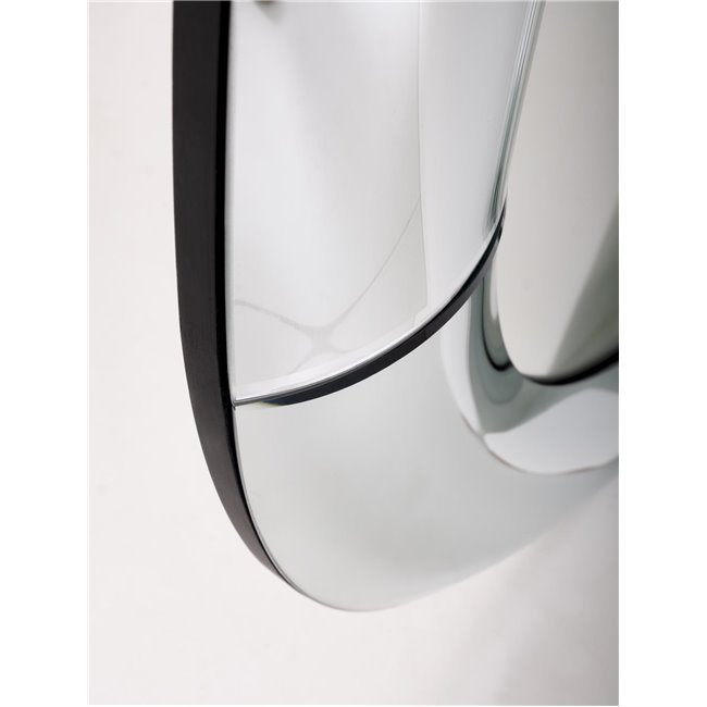 Wall mirror Hivory,, MDF/metal/glass, H120x80x3cm 