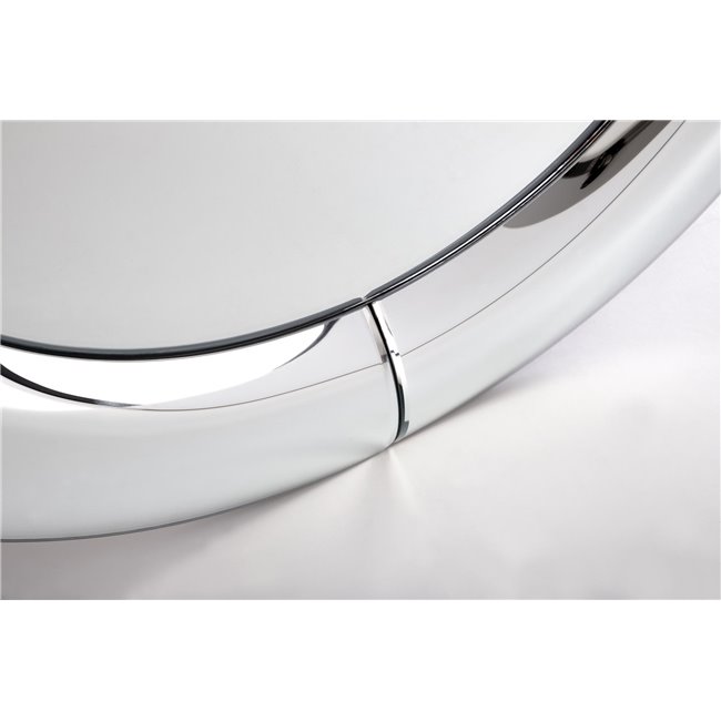 Wall mirror Hivory,, MDF/metal/glass, H120x80x3cm 