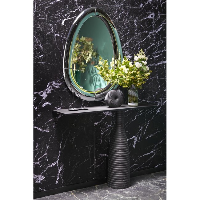 Wall mirror Hivory,, MDF/metal/glass, H120x80x3cm 