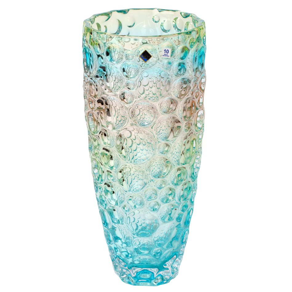 Хрустальная ваза Lisboa, разноцветный, H35cm, D15cm