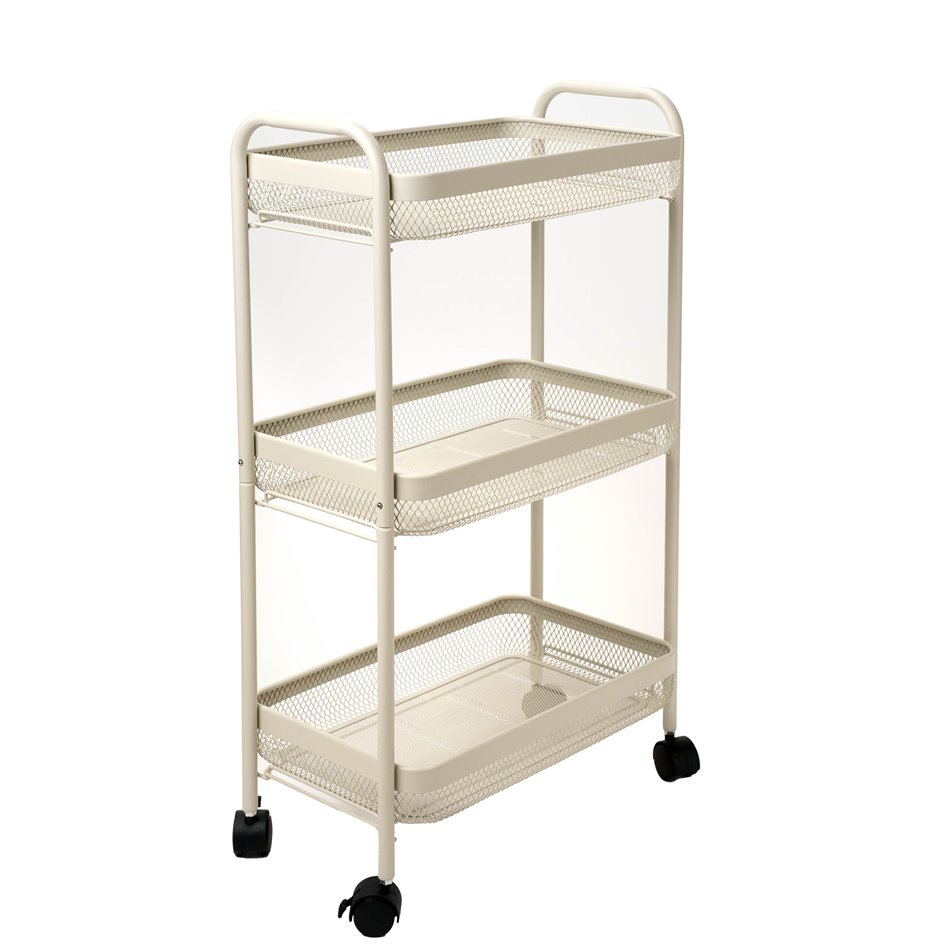 Metal trolley Mayaj, 46,5x26,5xH79,6cm