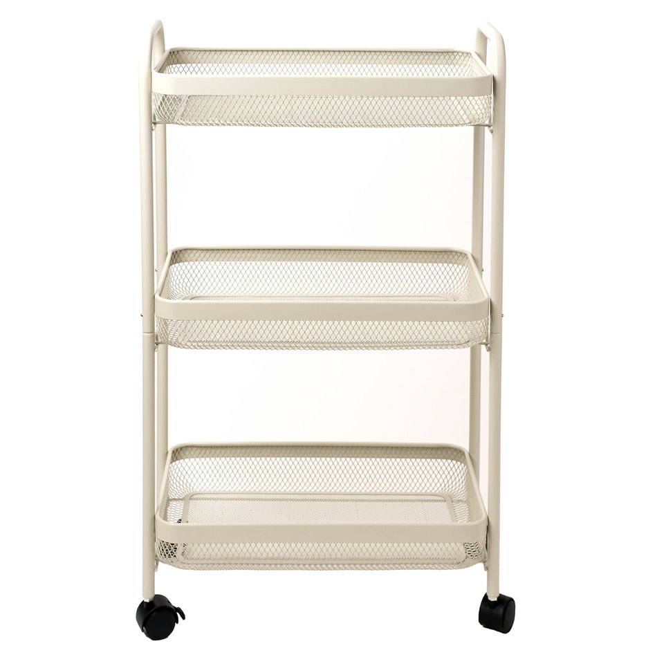 Metal trolley Mayaj, 46,5x26,5xH79,6cm
