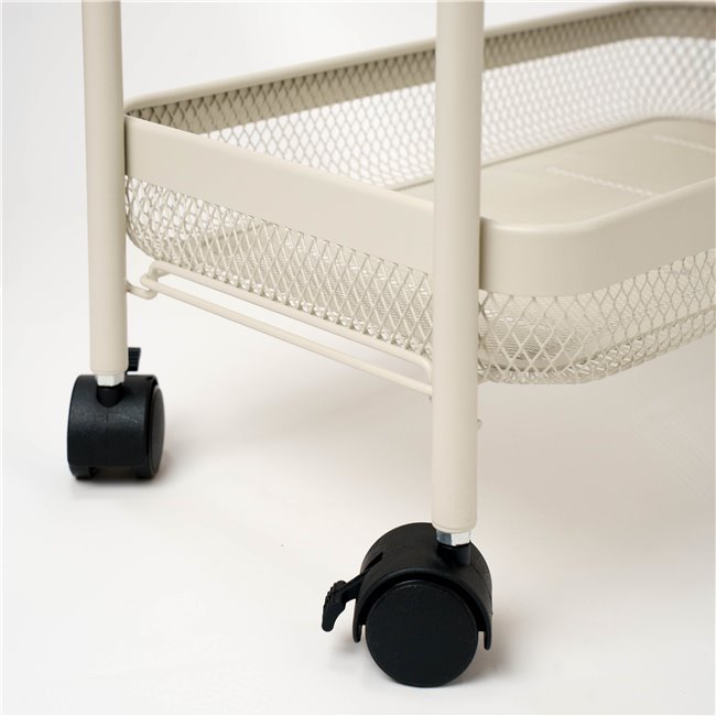 Metal trolley Mayaj, 46,5x26,5xH79,6cm