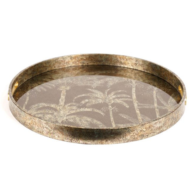 Decorative glass tray Fasano L, 45x5x4cm