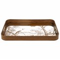 Decorative glass tray Fasty L, 32.5x50.7x4.5cm