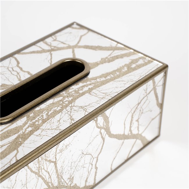 Plastic tissue box Fegen, 25x13.5x9.8cm