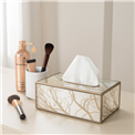 Plastic tissue box Fegen, 25x13.5x9.8cm