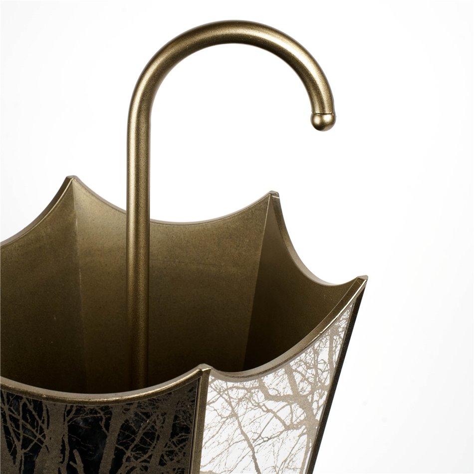 Umbrella stand Umbrella, silver, 33x29x65cm