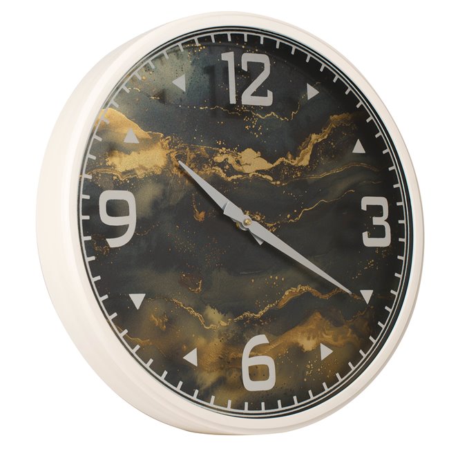 Wall clock Feltre, D45x6.5cm