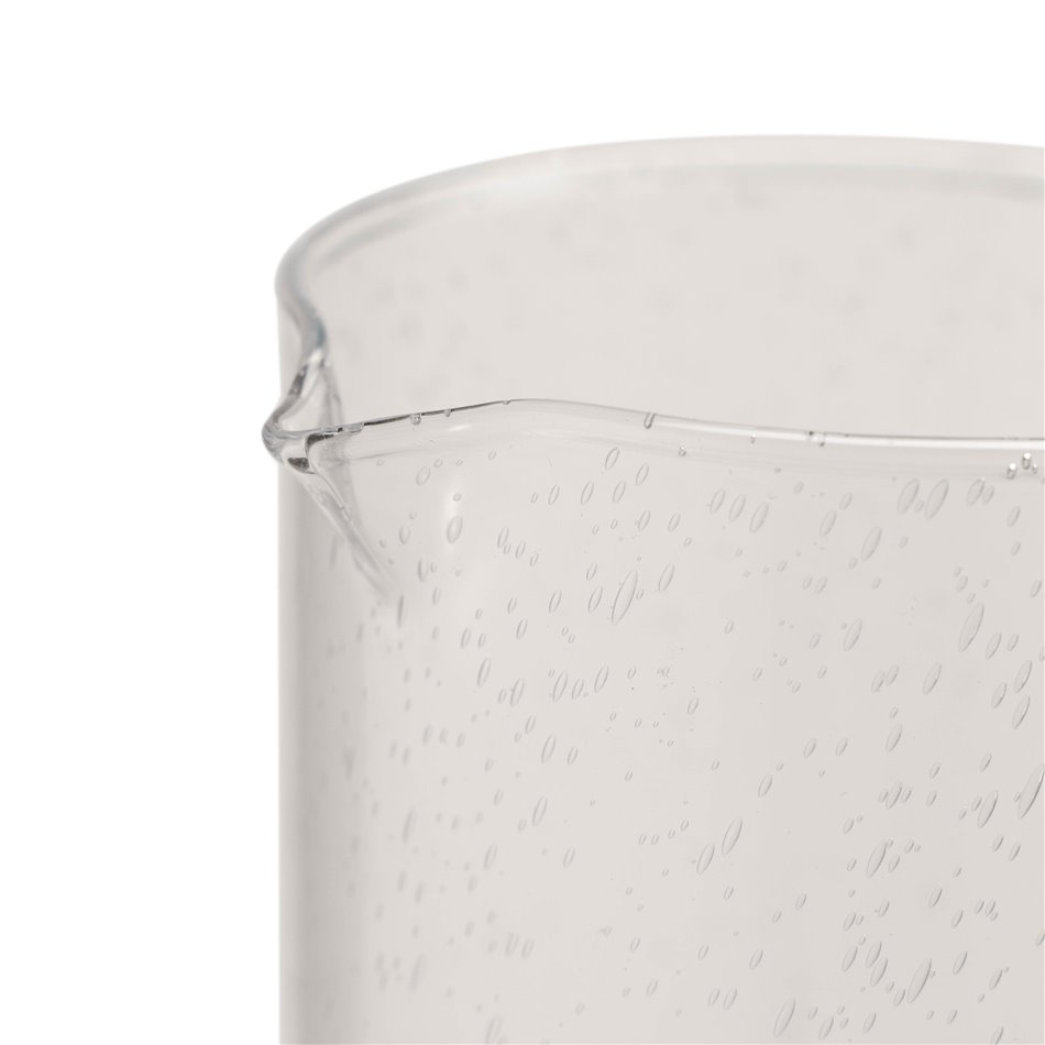 Jar Naia, glass, 1300ml, H20x16.5x10cm