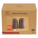 Salt and pepper set Callie, blue, H8.2cm, D4cm