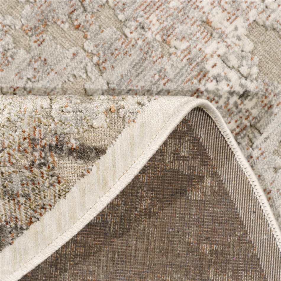 Carpet Ambera 2, round, grey, D150cm