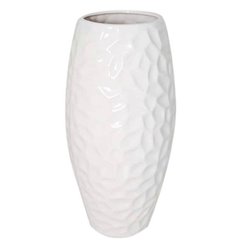 Vase Mercury M, white, H37x19cm