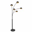 Põrandalamp Arc 5, H208x110cm, E14 5x40W(MAX)