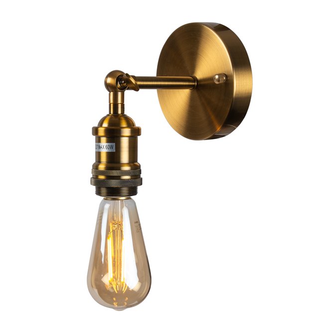 Wall lamp Restyler, bronze color, E27 60W(MAX), H16x15x11.5cm