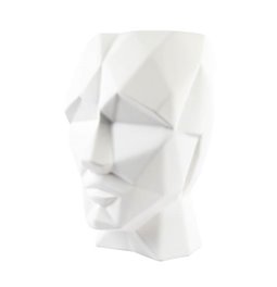 Фигурка/Ваза Modern man L, белый матовый, H25cm, D19x14.5cm